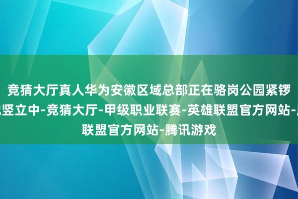 竞猜大厅真人华为安徽区域总部正在骆岗公园紧锣密饱读地竖立中-竞猜大厅-甲级职业联赛-英雄联盟官方网站-腾讯游戏