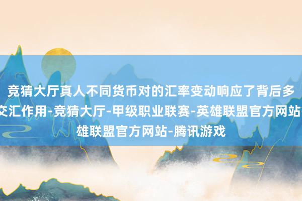 竞猜大厅真人不同货币对的汇率变动响应了背后多种身分的交汇作用-竞猜大厅-甲级职业联赛-英雄联盟官方网站-腾讯游戏